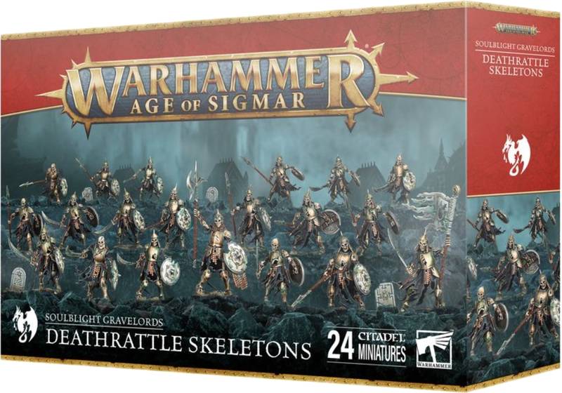 Warhammer Age of Sigmar - Soulblight Gravelords: Deathrattle Skeletons