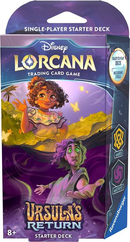 Disney Lorcana TCG: Ursula's Return - Starter Deck Amethyst/Amber