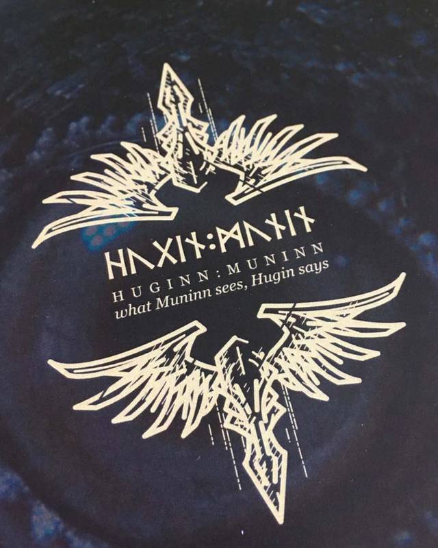 Krkavci Hugin a Munin - 3 motivy