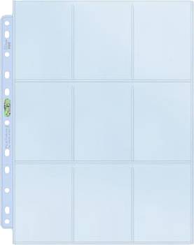 Stránka do alba Ultra Pro - 9-Pocket Platinum Pages (1 ks)