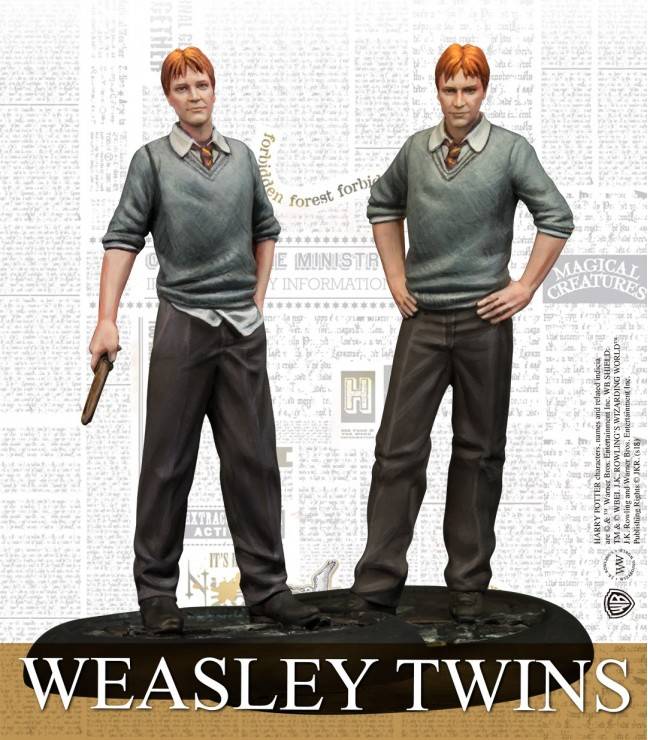 Harry Potter Miniatures Adventure Game - Weasley Twins