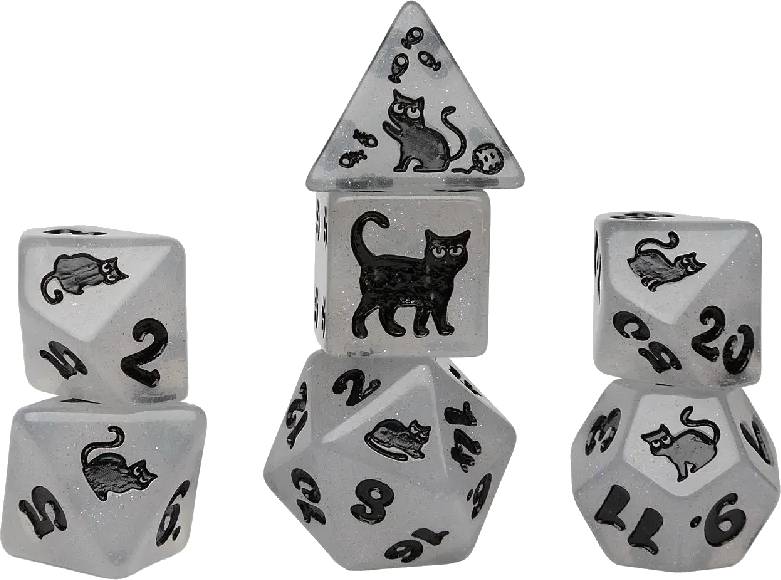 Sirius Dice – Animal Series: Shimmerpaw sada vícestěnných kostek