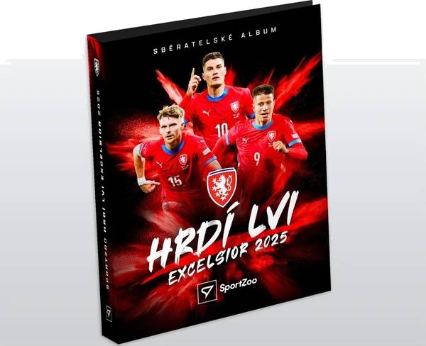 Fotbalové karty SportZoo - Hrdí Lvi 2025 Deskové album
