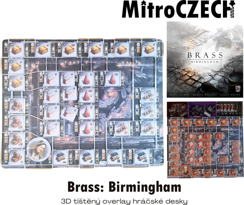 Overlay pro Brass: Birmingham Množství: 1 sada