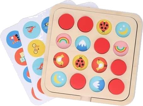 Dřevěné multitematické pexeso