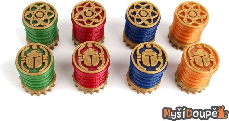 3D žetony Duna: Impérium Nesmrtelnost - Ukazatele