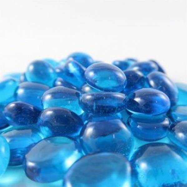 Chessex Tokens - Crystal Aqua