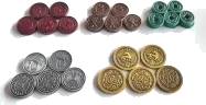 Expeditions & Scythe: Metal Coins Upgrade Pack (Kovové mince)