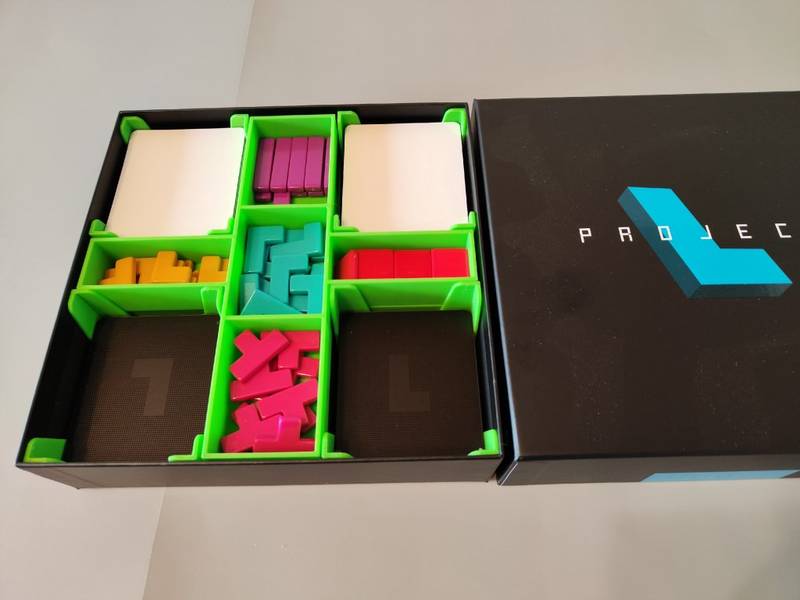 Project L - Insert (černý, 0036) NENÍ HRA!