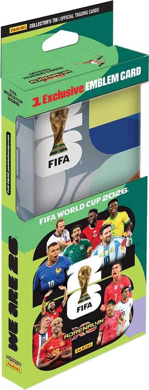 FIFA World Cup 2026: Adrenalyn - Plechová krabička (Pencil)