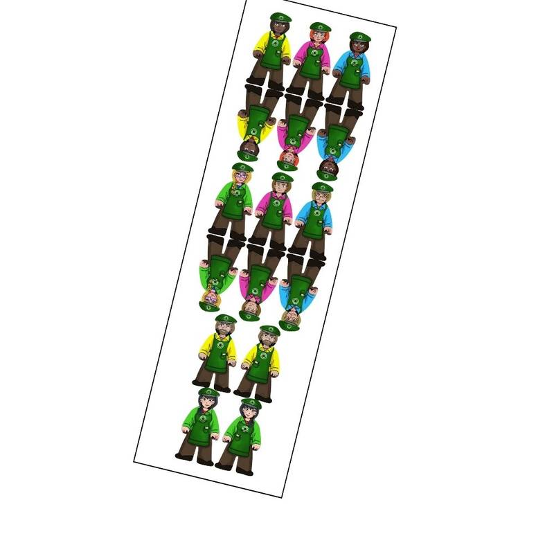 Samolepky pro Moje kavárnička