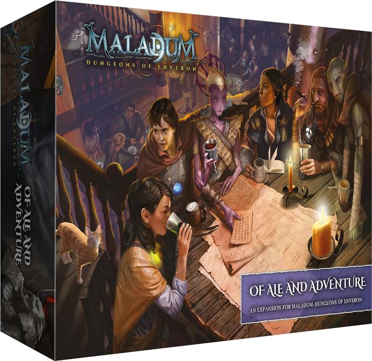 Maladum Dungeons of Enveron - Of Ale & Adventure expansion