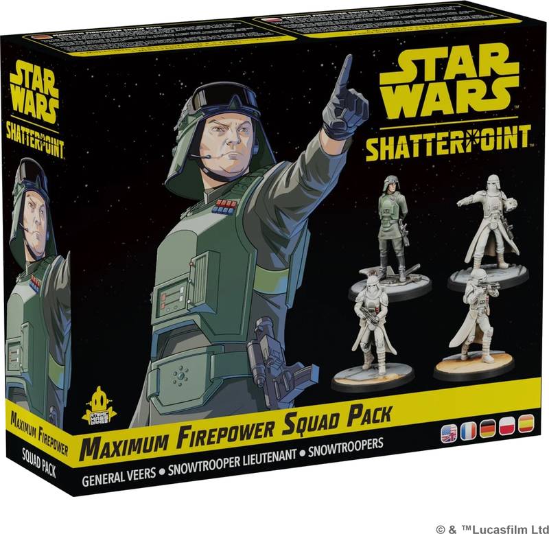 Star Wars: Shatterpoint - Maximum Firepower Squad Pack