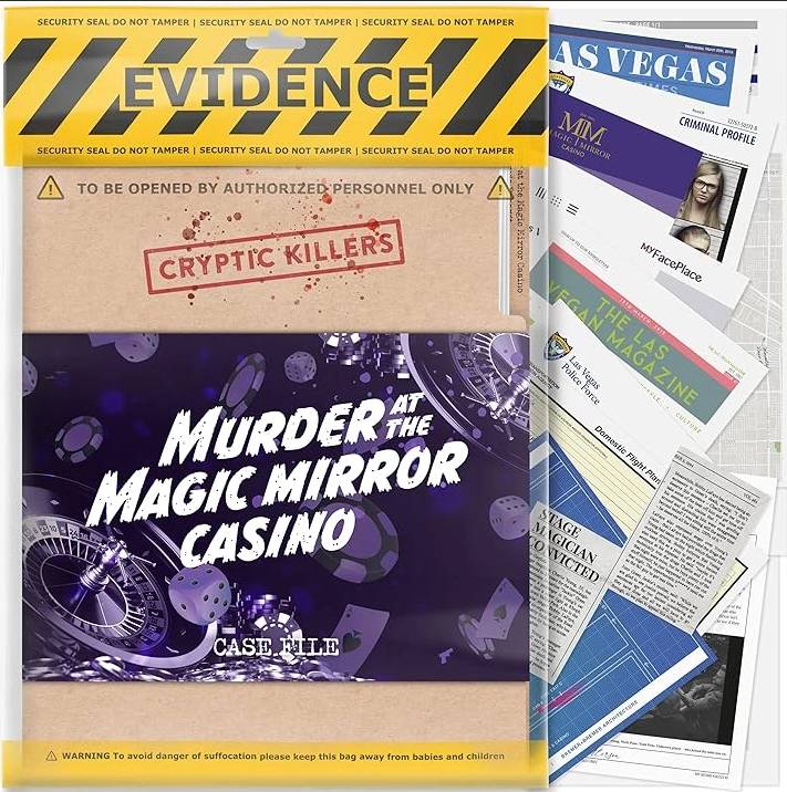 Cryptic Killers: Murder at the Magic Mirror Casino