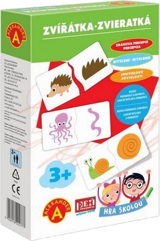 Pexi hra školou® zvířátka souvislosti
