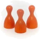 Hrací figurka malá - oranžová