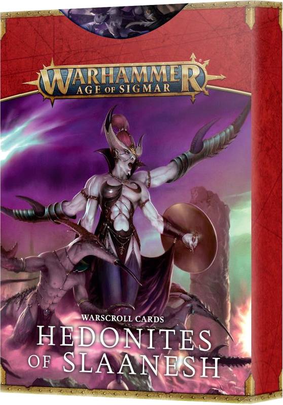 W-AOS: Warscroll Cards: Hedonites of Slaanesh
