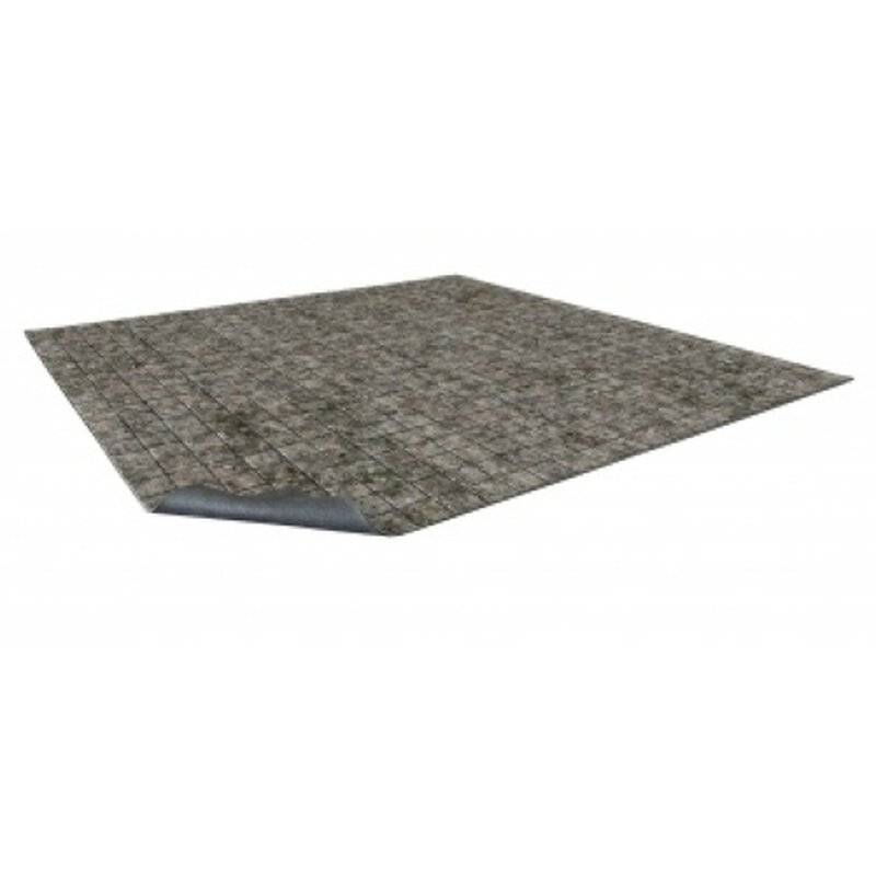 Flagstone Floor Gaming Mat 60cmx60cm