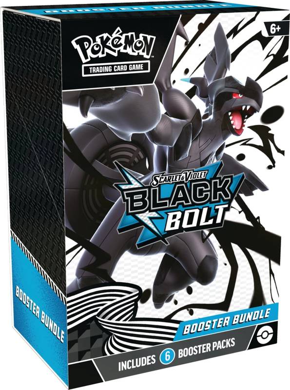 Pokémon TCG: Scarlet  Violet 10.5 Black Bolt - Booster Bundle