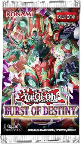 Yu-Gi-Oh Burst of Destiny Booster