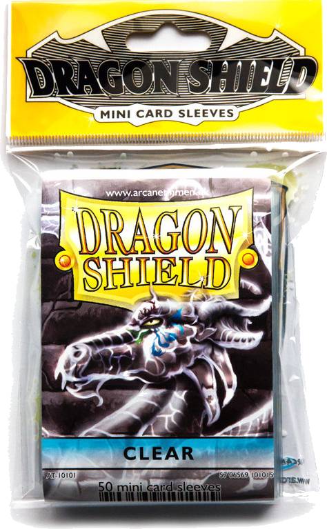 Obaly na karty 62 x 89 mm (Dragon Shield) Průhledné