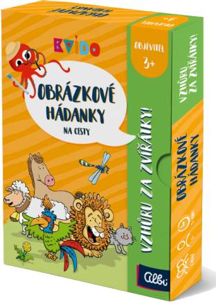 Kvído - Obrázkové hádanky - Vzhůru za zvířátky