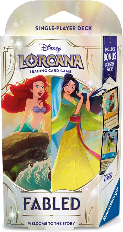 Disney Lorcana TCG: Fabled - Starter Deck - Emerald & Ruby