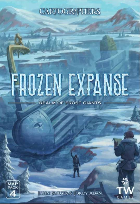 Cartographers Map Pack 4 - Frozen Expanse: Realm of Frost Giants