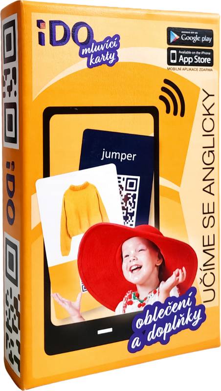 Anglické karty - Oblečení a doplňky