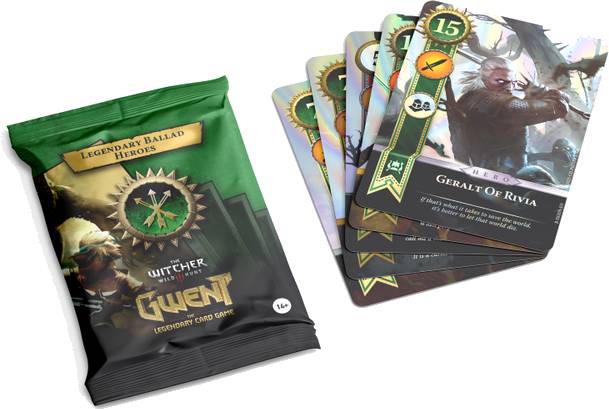 No Loading Games Gwent - Ballads Legendary Foil Cards - Scoia'Tael (10 karet)