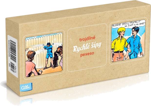 Albi rychlé šípy - trojdílné pexeso