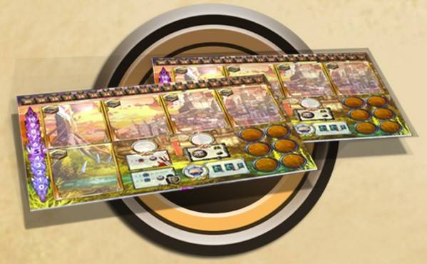 Kinghill - Dvouvrstvé desky hráče