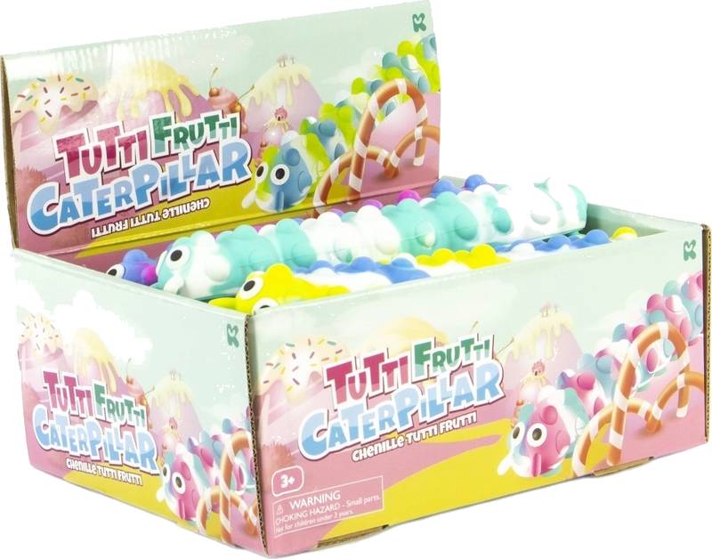 Housenka s přísavkami Tutti Frutti