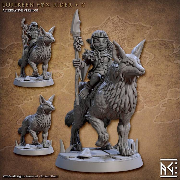 Lurikeen Fox Rider C (mounted unit)