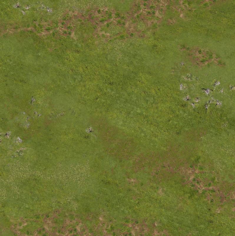 Herní podložka 3'x3' (91,5 x 91,5 cm) - různé motivy Barva: Highlands in War (+brašna zdarma)