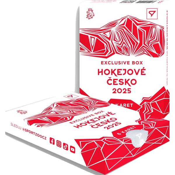 Hokejové karty SportZoo Hokejové Česko 2025 - Exclusive Box