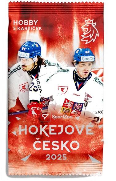 Hokejové karty SportZoo Hokejové Česko 2025 - Hobby Balíček