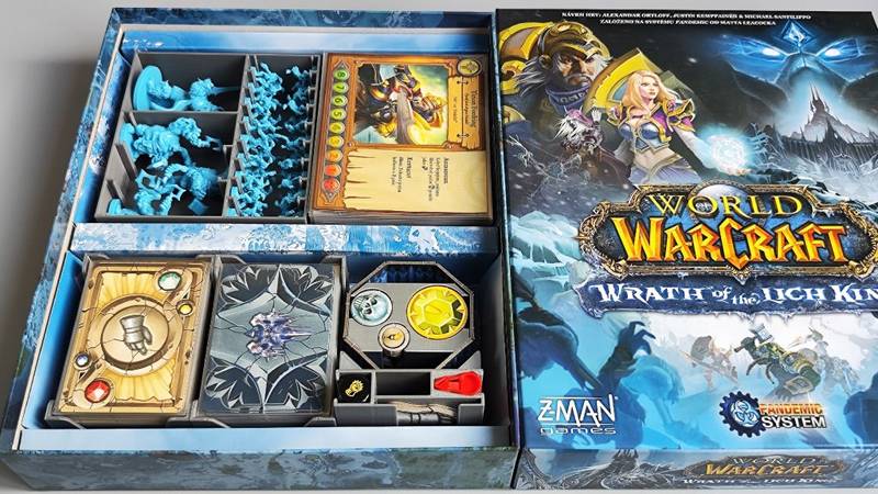 World of Warcraft: Wrath of the Lich King - Inlay (černý, 0015) NENÍ HRA! Inlay pro WoW: Wrath of the Lich King