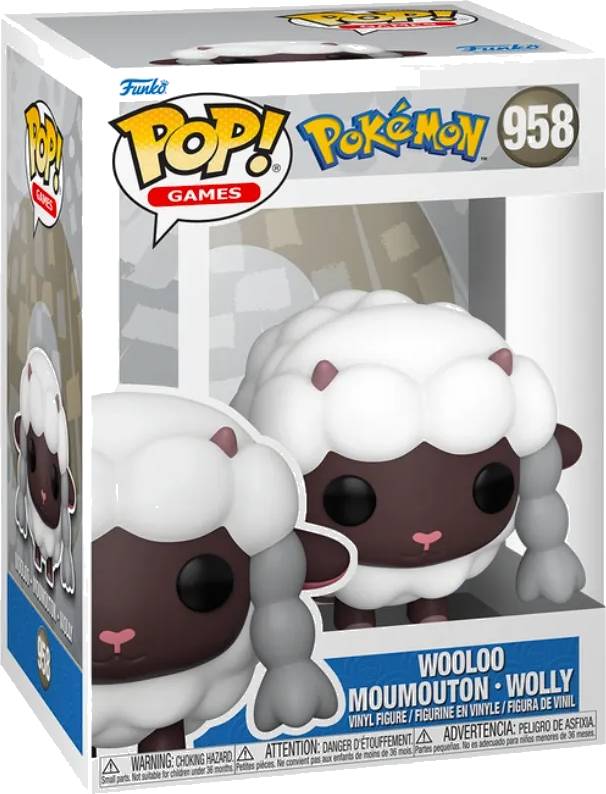 Funko POP! Pokémon - Wooloo figurka #958