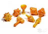 PolyHero Cleric Dice Set: Sunstorm (8)
