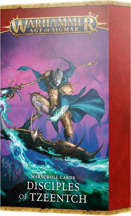 Warhammer Age of Sigmar: Warscroll Cards: Disciples of Tzeentch