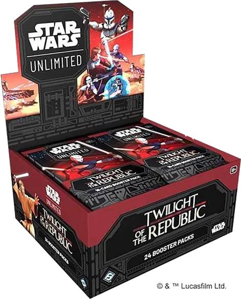 Star Wars: Unlimited - Twilight of the Republic Booster Box (24 boosterů)