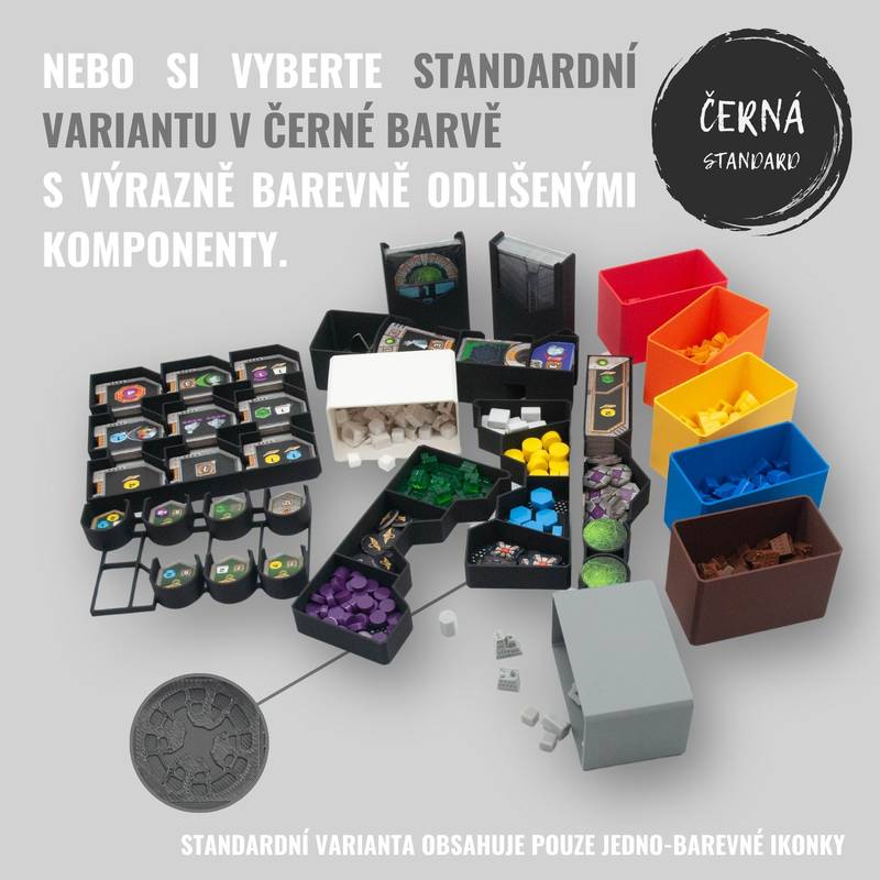 Gaia Project - INSERT do hry (79409) Barva: Černá NENÍ HRA! Insert do deskové hry - Neobsahuje hru!