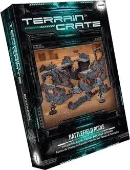 Terrain Crate: Battlefield Ruins - sci-fi