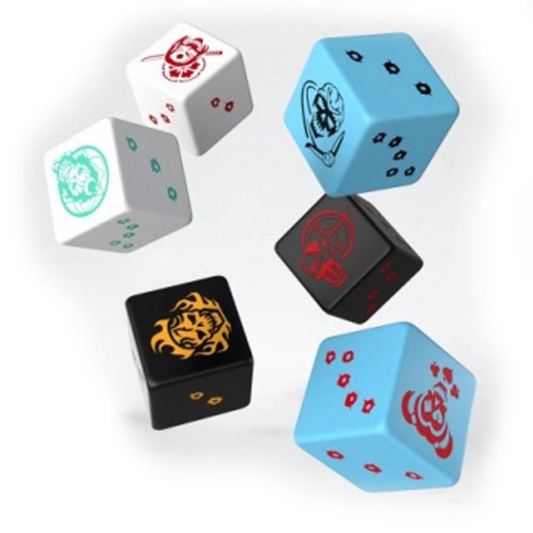 Sada kostek Suicide Squad 6ks