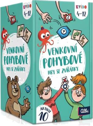 Kvído - Venkovní pohybové hry se zvířátky