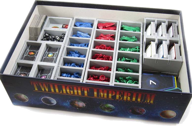 Foamcore pořadač pro Twilight Imperium 4
