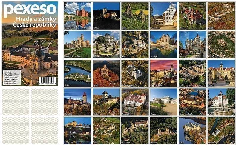 Hrady a zámky ČR II. - pexeso