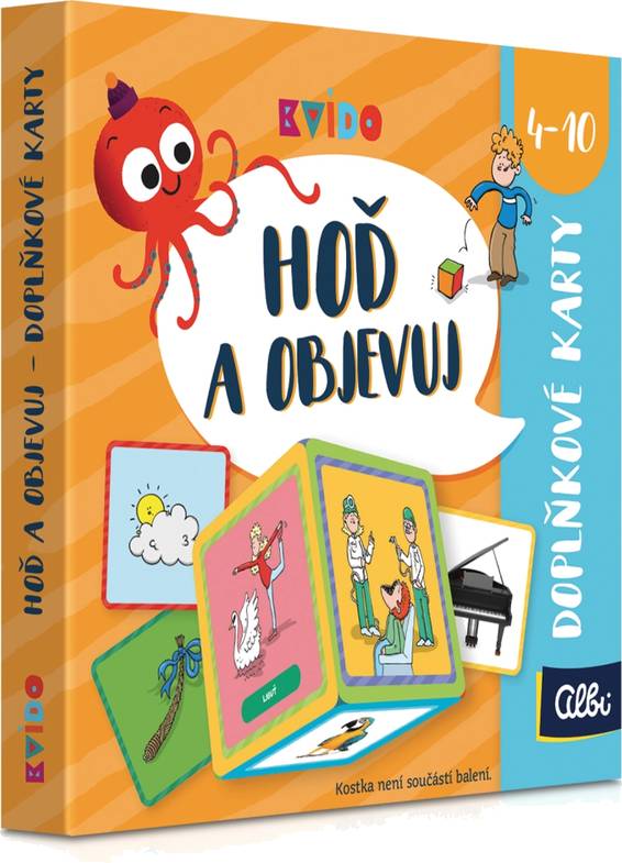 Hoď a objevuj - karty