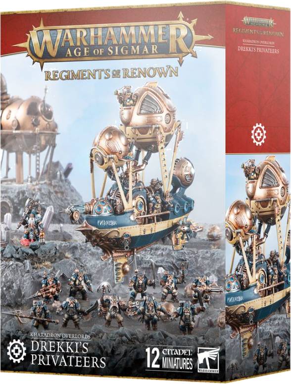 Warhammer Age of Sigmar - Kharadron Overlords - Regiment of Renown: Drekki's Privateers